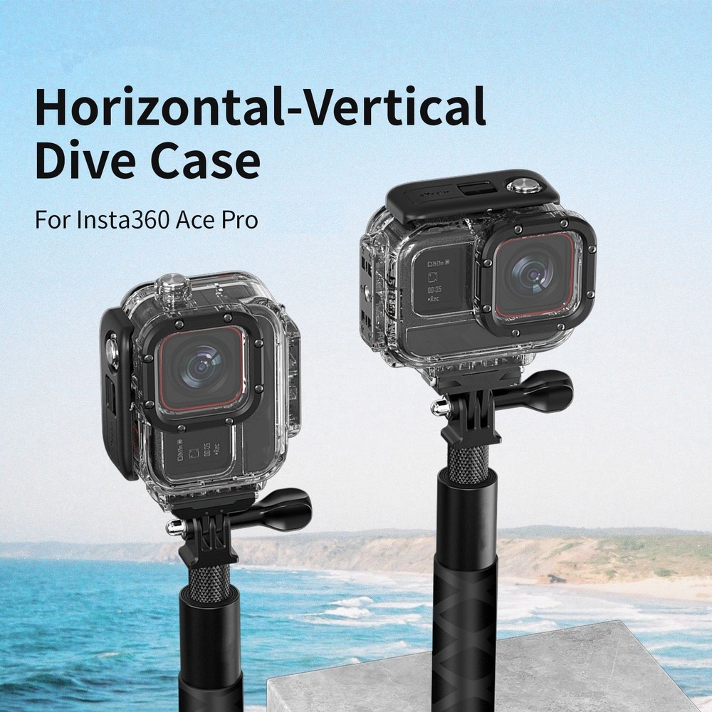 60M Diving Waterproof Protective Case Accessory For Insta360 ACE Pro Camera tt