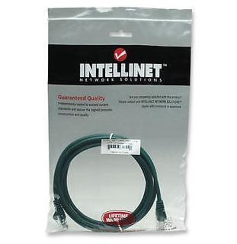 Intellinet 25ft CAT5E UTP Ethernet RJ45 Patch Cable GR