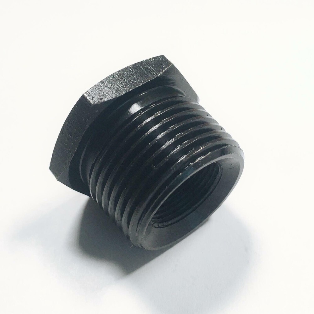 Steel Muzzle Thread Adapter Convert 5/8x24 to 3/4 NPT