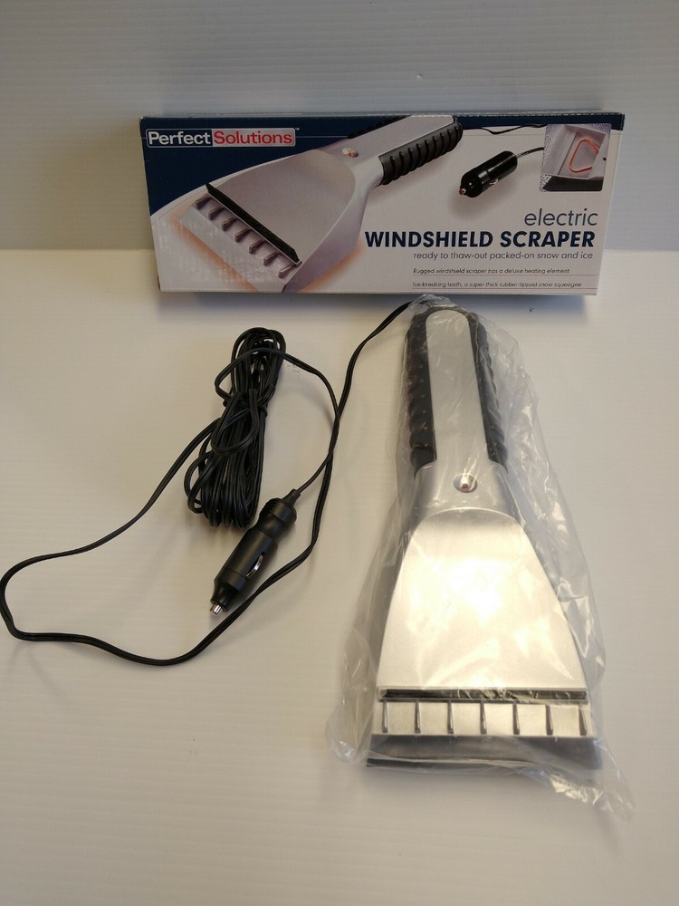 Electric Windshield Scraper Ice Scraper Snow Remover Tool.  Perfect Solutions