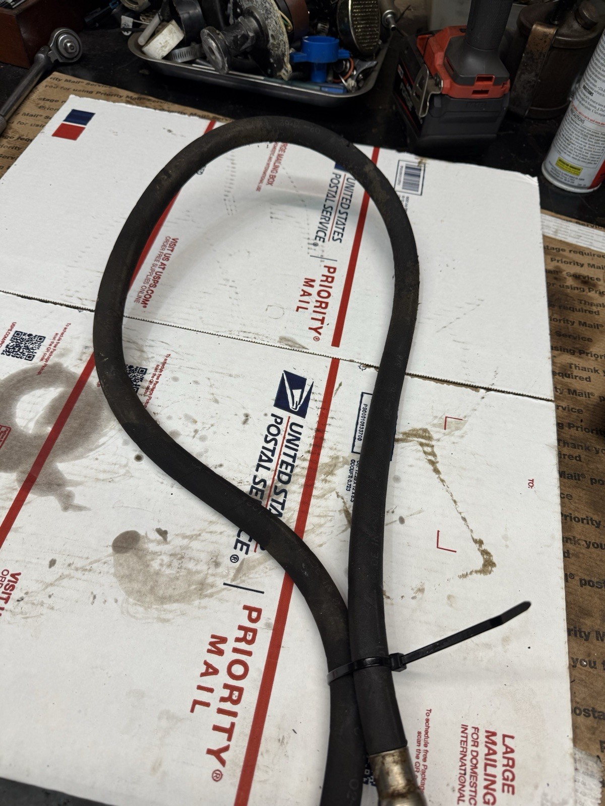 Volvo Penta 4.3 GXI power steering hose