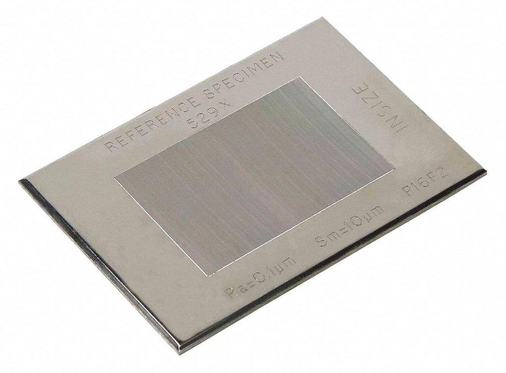 INSIZE ISR-RS529X Surface Roughness Reference Specimen, 4 μ in./0.1 mm