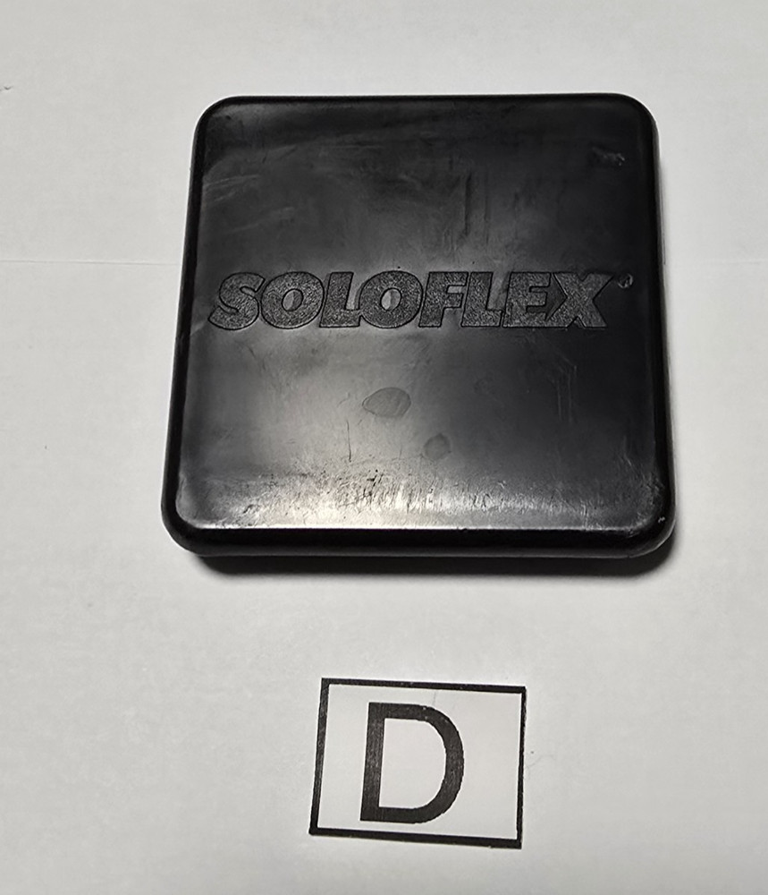 Soloflex 3" Square End Cap OEM - Singles