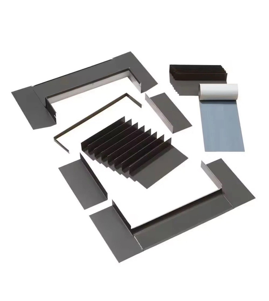 C08, C12 Low-Profile Flashing with Adhesive Underlayment for Deck Mount Skylight