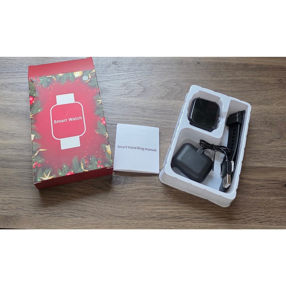 New Smart Watch- Black IOS, Android, Bluetooth