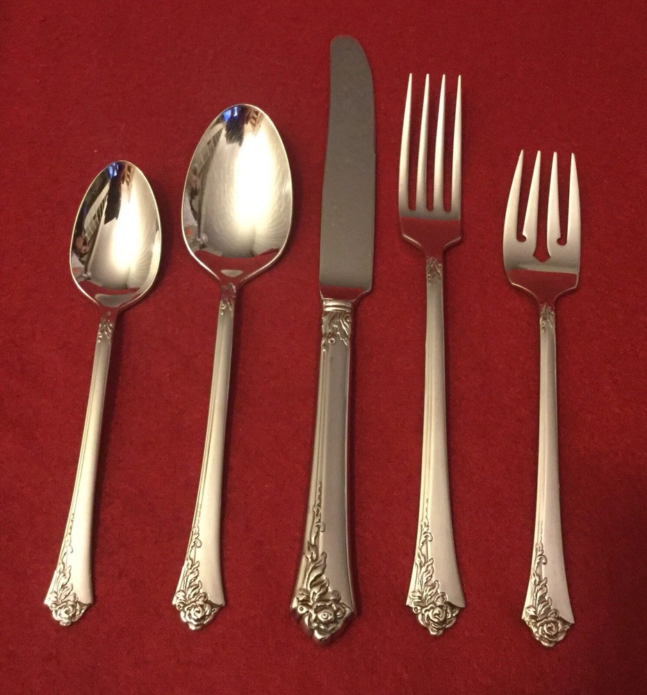 * ONEIDA - DAMASK ROSE * Silverware * CHOOSE CHOICE * STAINLESS FLATWARE * USA