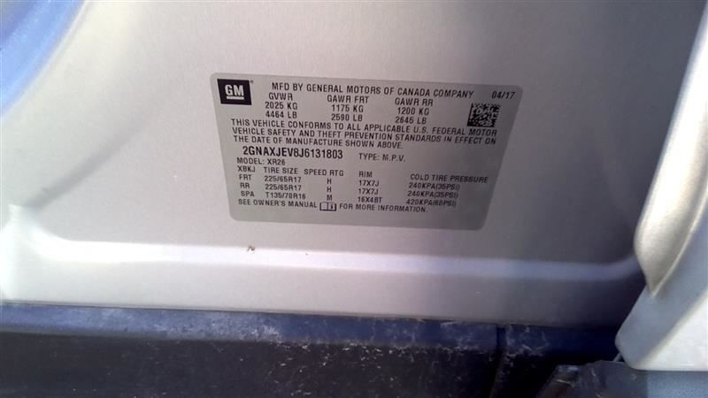 EQUINOX 2018 High Mounted Stop Light 104532303