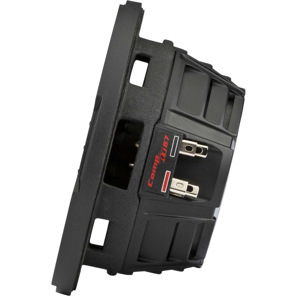 Kicker 48CWRT672 CompRT 6.75" Subwoofer, DVC, 2-ohm - Includes Speaker Wire