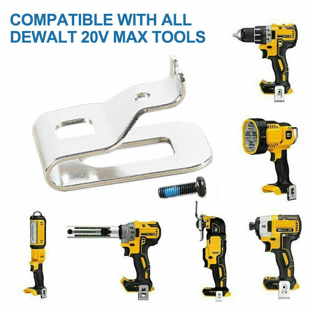 10pcs Belt Hook Clip For Dewalt 20V Drill Tool Impact Driver Flashlight US