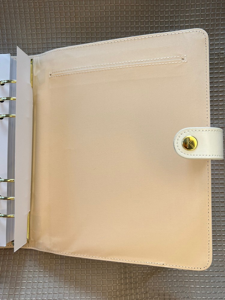 Kikki K Leather Personal Planner - BNIB (A5)