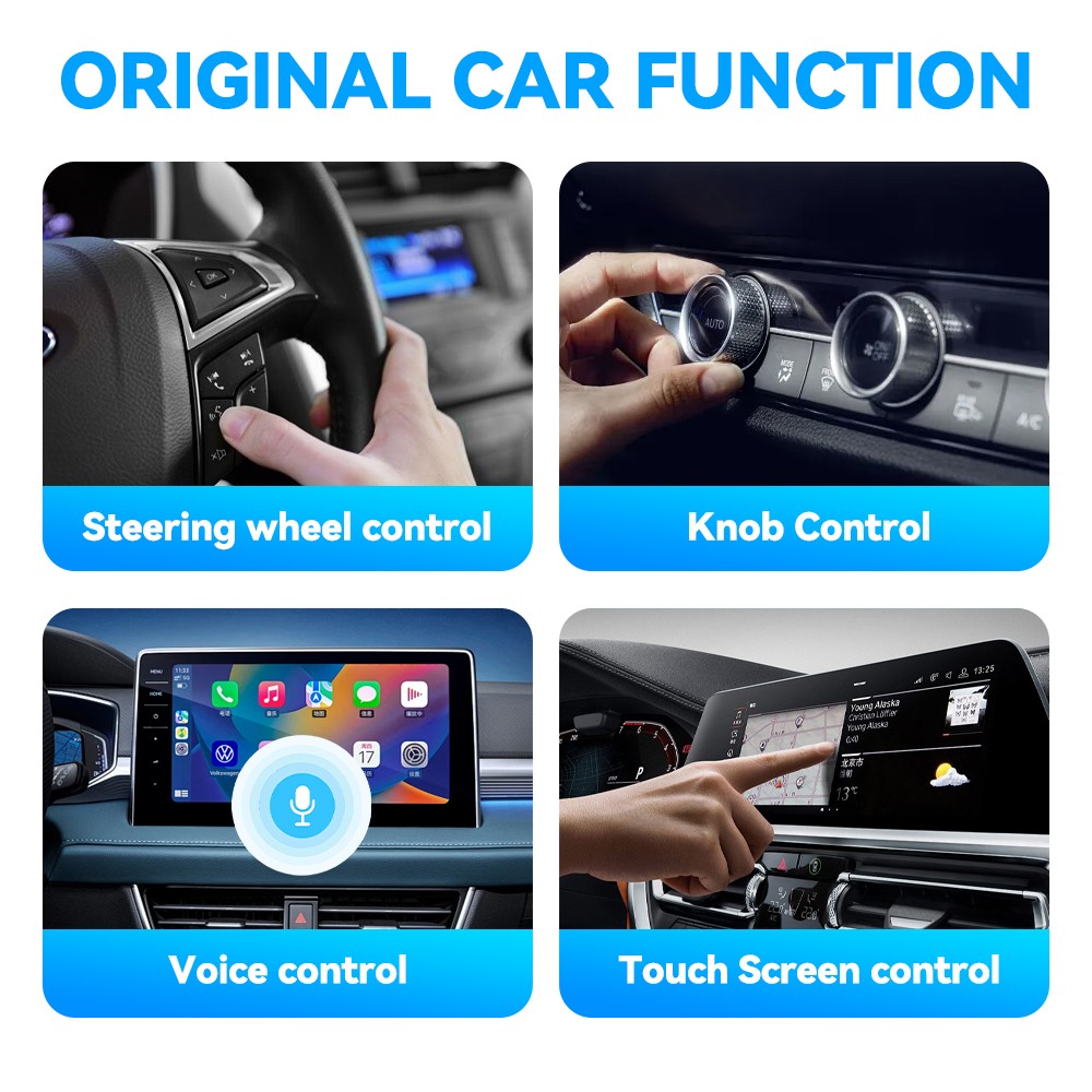 USB Wireless 5.3 Adapter For iPhone Apple Auto Wireless Dongle Receiver For Car