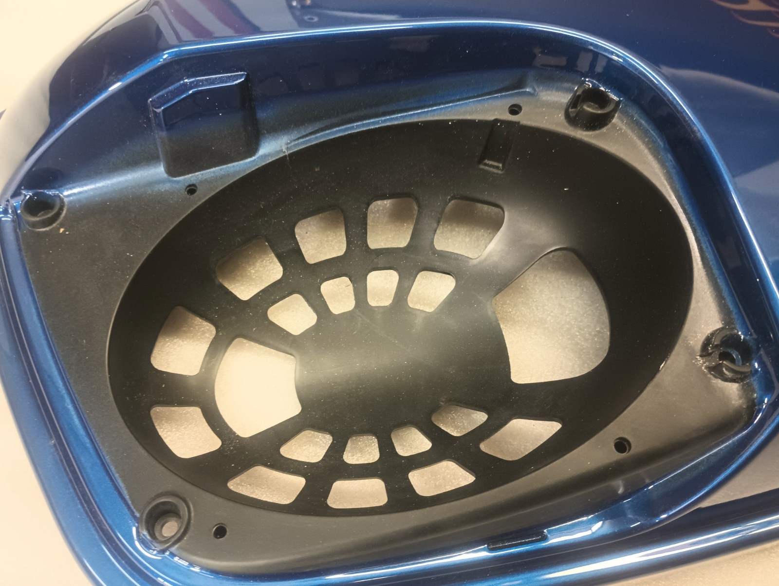 2015-16 Harley Davidson Touring Boom Audio Saddlebag Speaker Lids OEM