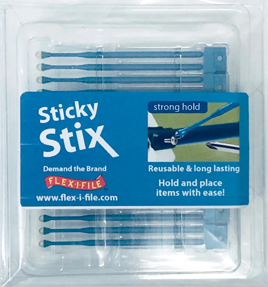 Flex I File Tools 2716 Sticky Micro Stix Strong Hold (16)