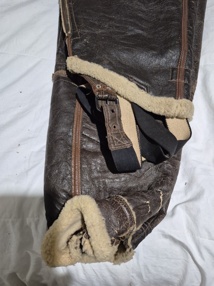 ARMY AIR FORCE LEATHER FLYING SUIT