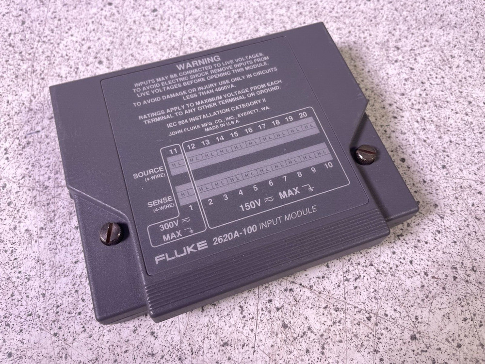 Fluke 2620A-100 Input Module