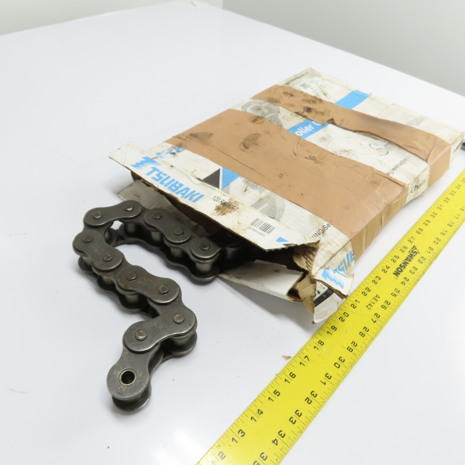 Tsubaki RS120 Riveted Roller Chain 10FT
