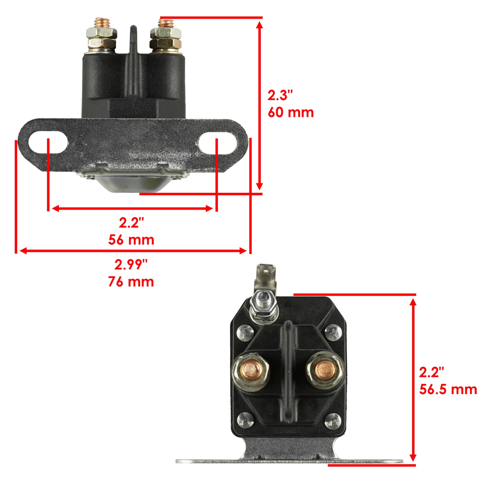Starter & Solenoid for Cub Cadet RZT-50 17AA5D7P709 RZT-54 13A-261H100 725-1426