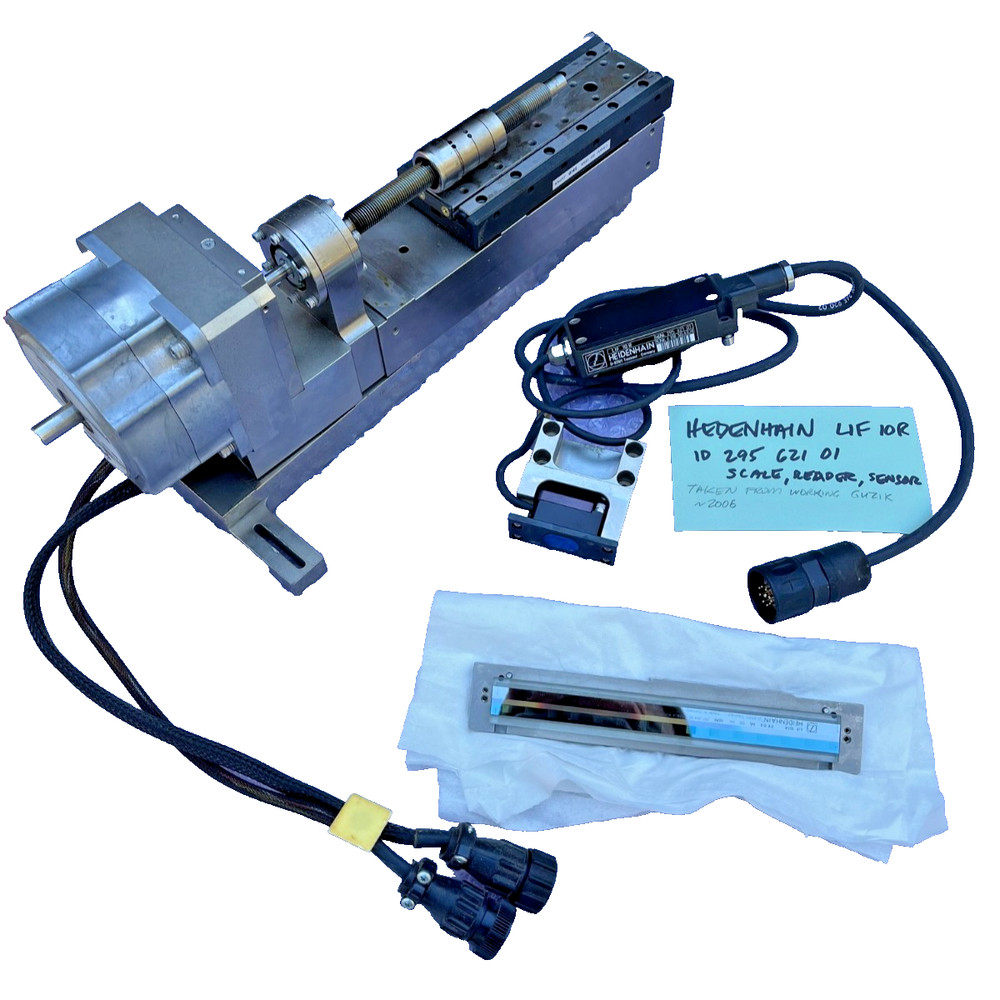 *HEIDENHAIN LIF 101R,10R, 120MM - with Linear Scale+Reader+Sensor