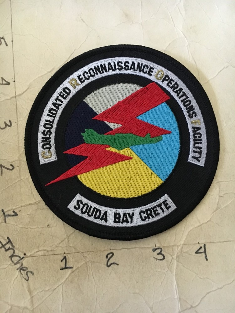 US Navy CROF Consolidated Reconnaissance Operations Facility patch 7/25/25