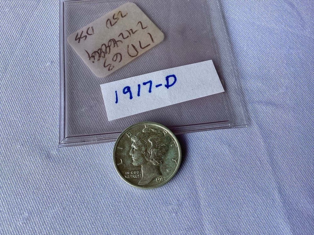 1917 P SILVER MERCURY DIME * TAKE A LOOK * UNCIRCULATED