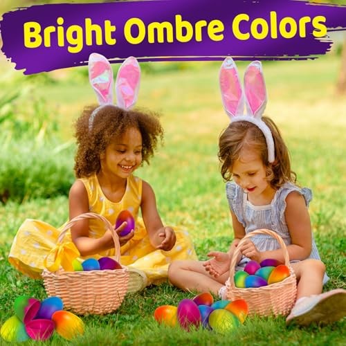 stargo Pack - Plastic Easter Eggs Empty 3.2” Large Plastic Eggs Fillable For 32