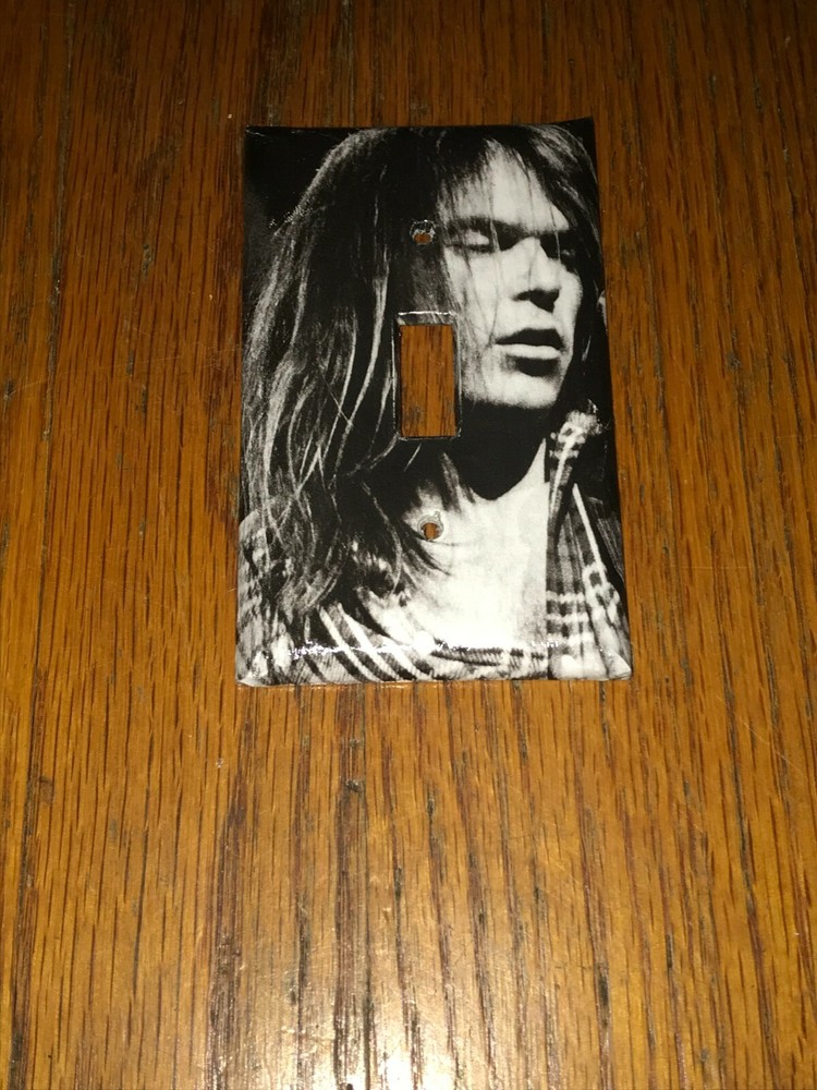 NEIL YOUNG CRAZY HORSE ROCK LEGEND Light Switch Cover Plate