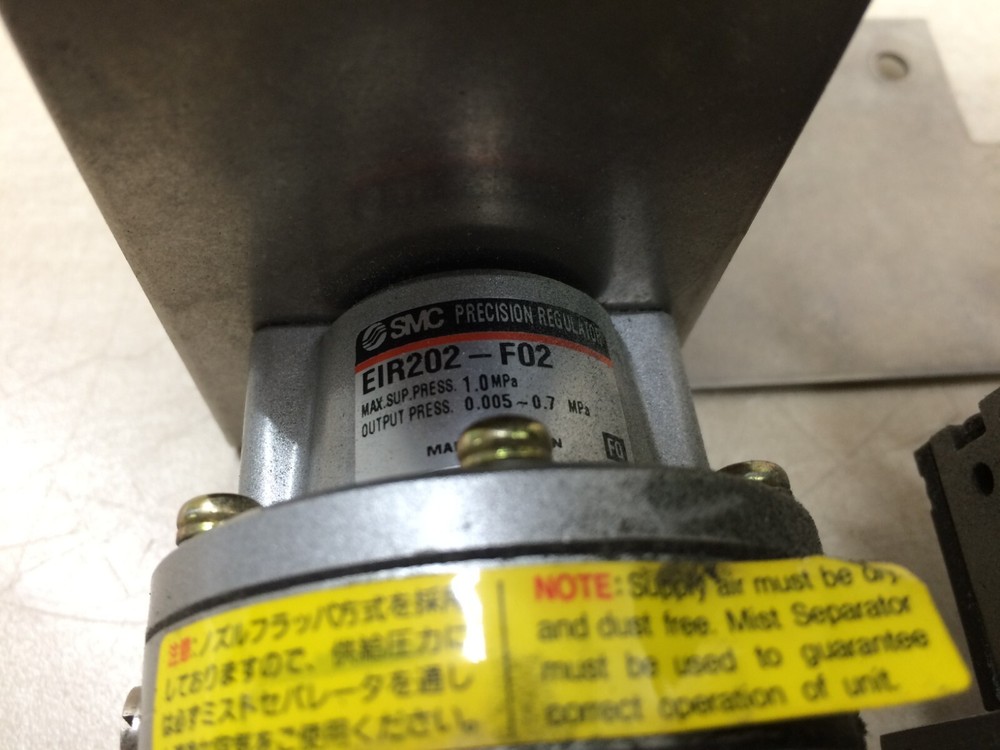 SMC Precision Regulator Assembly EIR202-F02 from a Giesecke Devirent Banknote