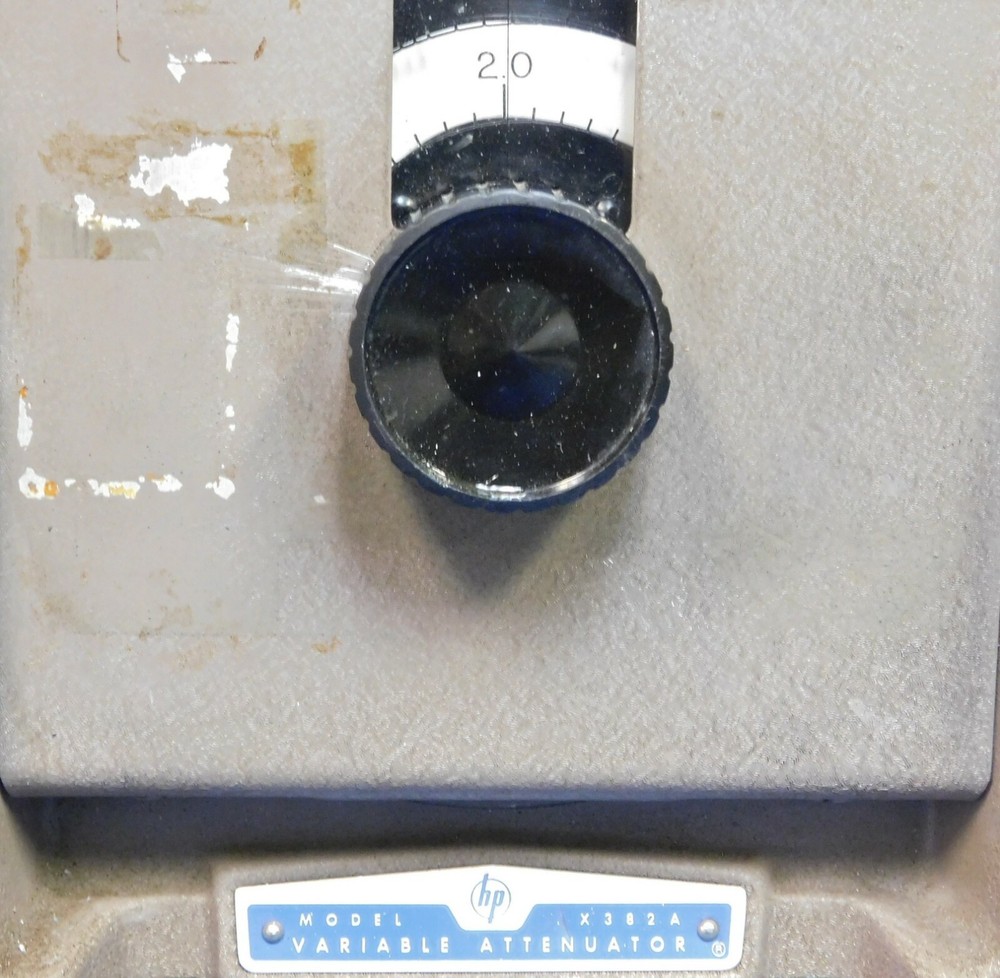 Agilent HP Keysight X382A Waveguide Variable Attenuator 12.4 GHz Untested