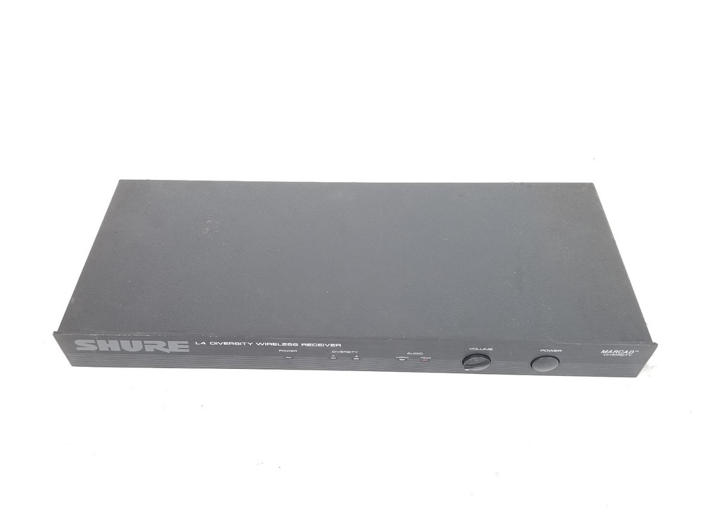 Shure Brothers L4 Marcad Diversity Wireless Receiver Model L4-CD