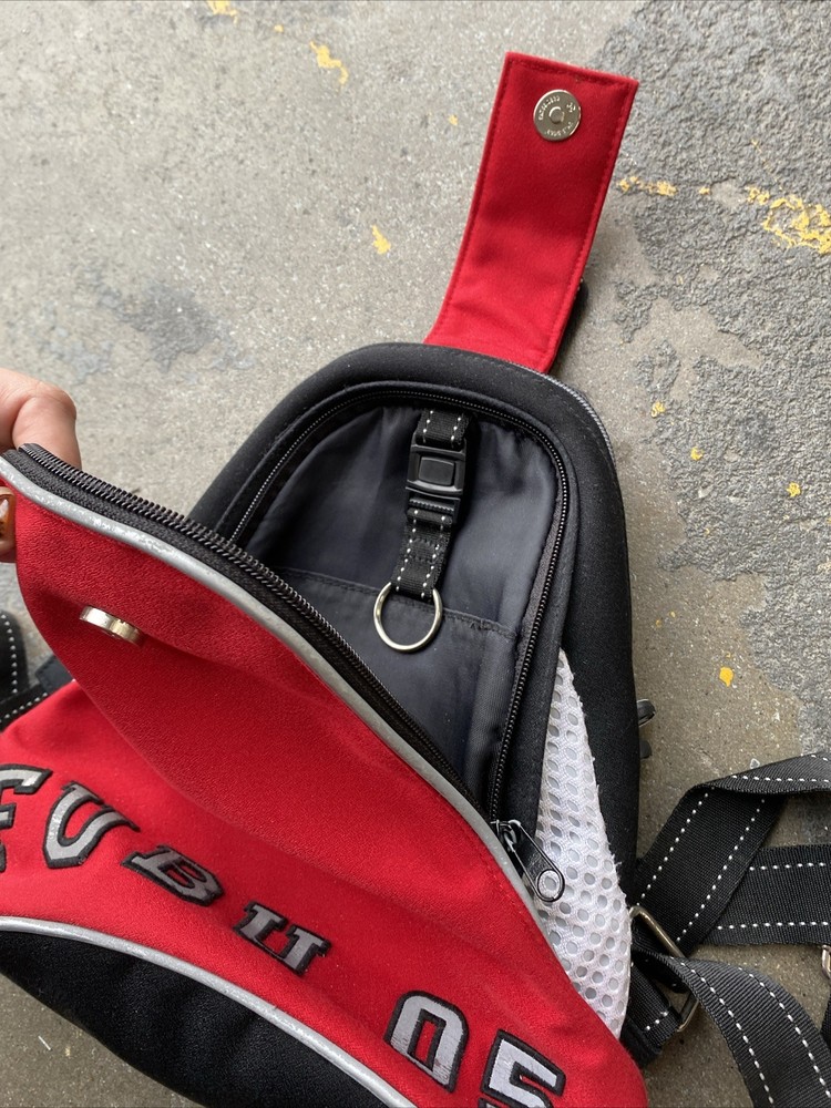 Y2K Red Fubu Backpack