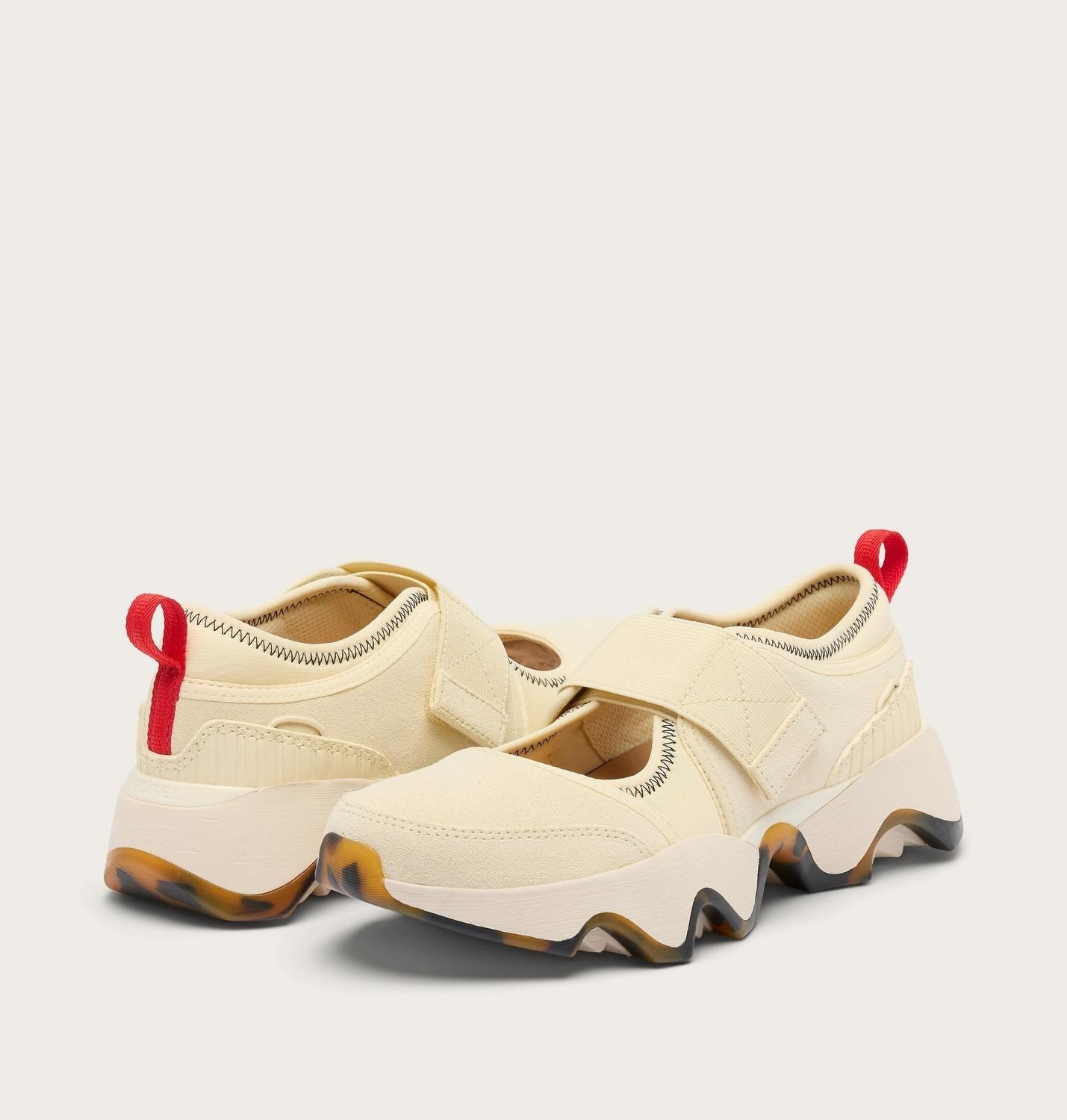 SOREL WOMEN's KINETIC™ IMPACT II MJ, Honey White, Bright Red, Ship From Us, Auth