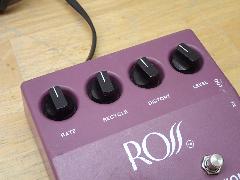 Ross Vintage Phaser Distortion Pedal Damaged Project