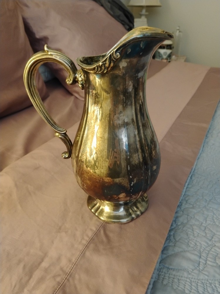 Reed & Barton Water Pitcher Vintage Silverplated