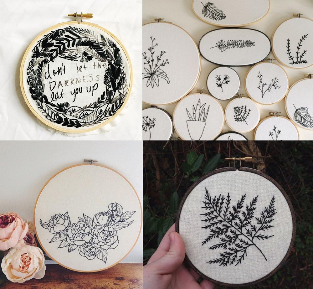 12 Overlock Thread Spools 1500M & 4 Serger Thread Spools 3000 Yards Black/White