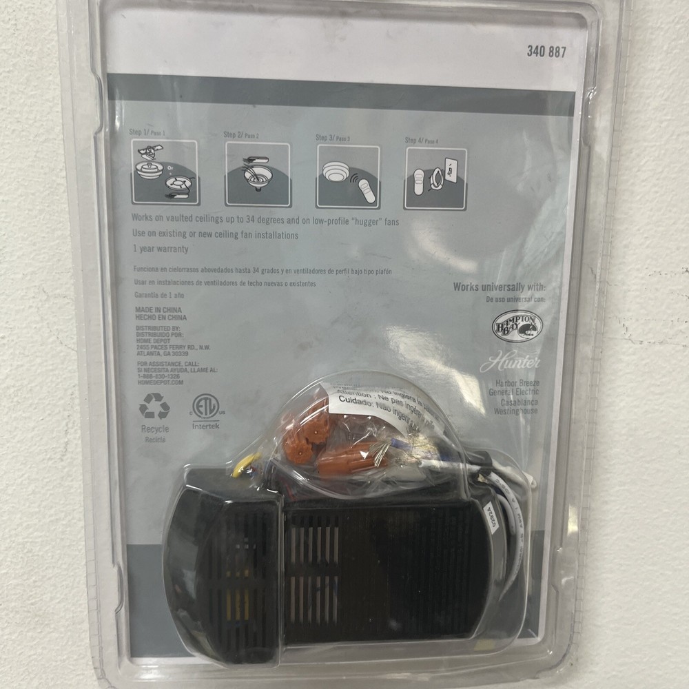 Universal On and Off Ceiling Fan Remote Control