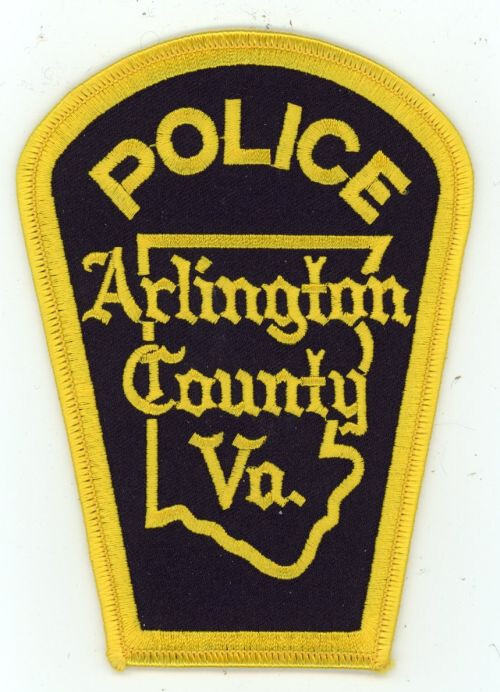 VIRGINIA VA ARLINGTON COUNTY POLICE NICE SHOULDER PATCH SHERIFF