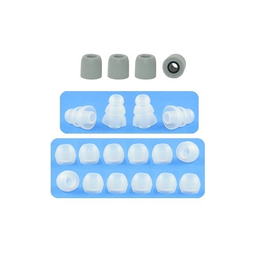 Size Extra Small 10 pair assortment replacement ear tips earphone tips earbuds