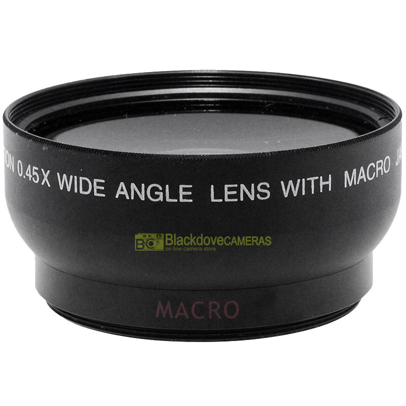 Digital High Definition Wide Angle Additive 0.45x Macro with 52mm Diameter