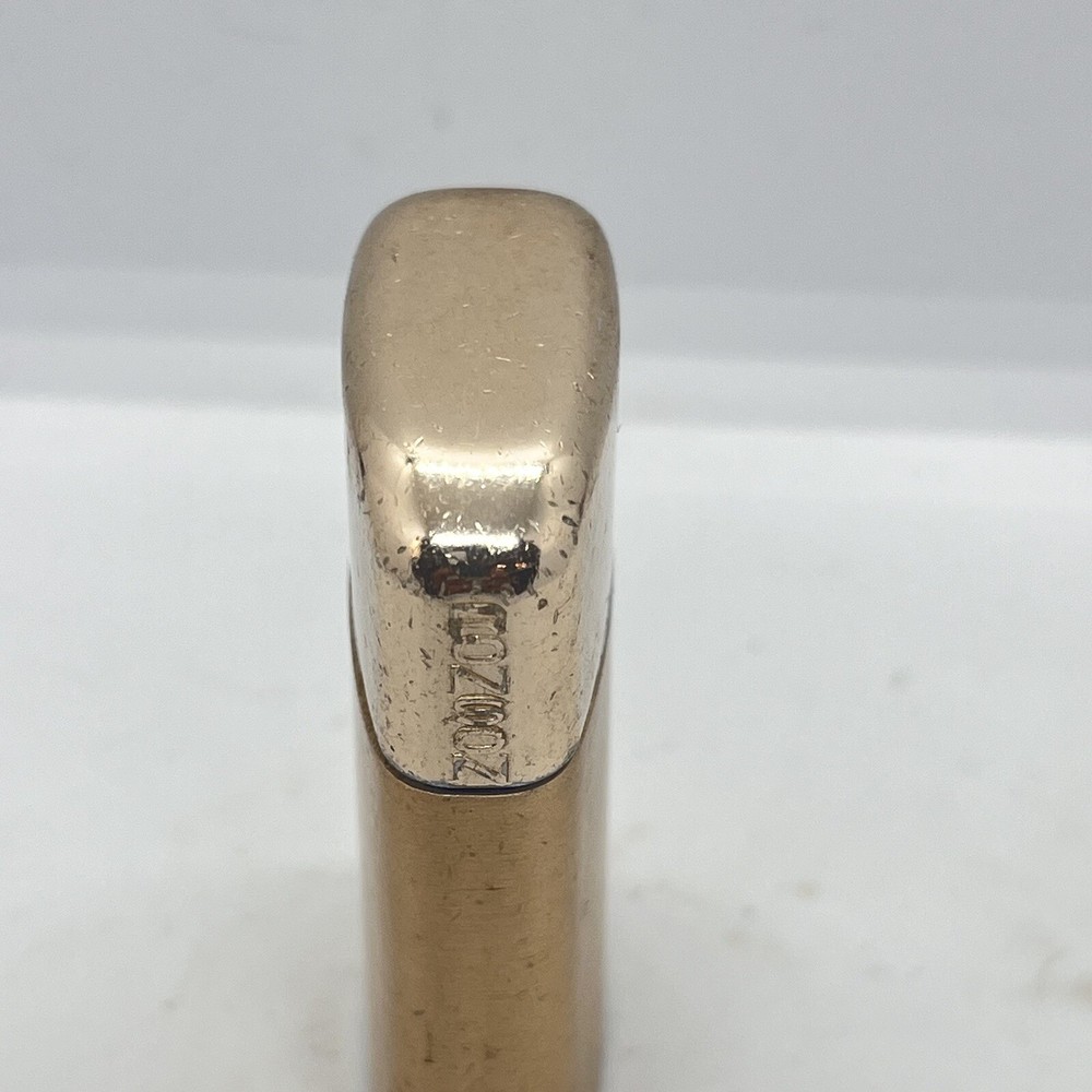 Vintage Ronson Typhoon Gold Tone Lighter Untested
