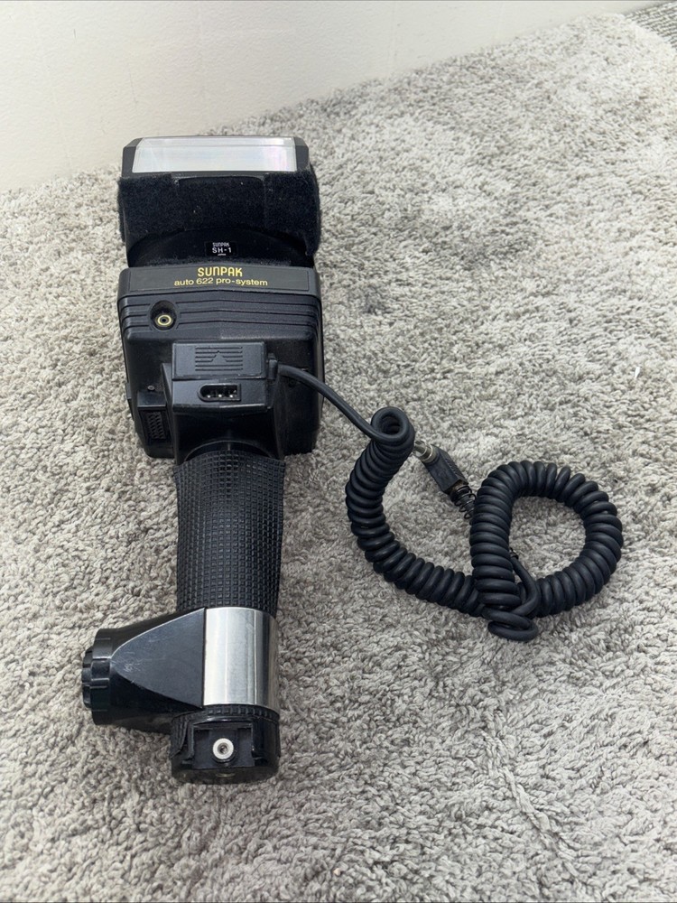 SUNPAK auto622 Pro System Camera Flash with SH-1 Flash Head 69933 97