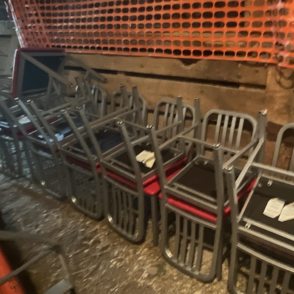 34 Restaurant Style Chairs