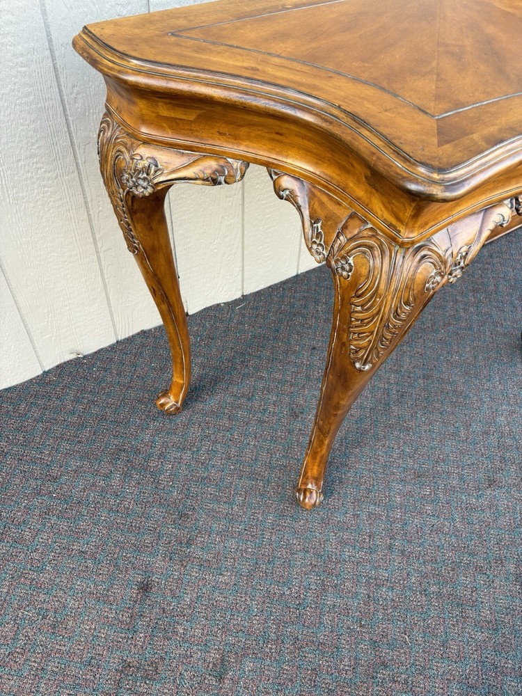 67377 French Country Console Table with Mirror