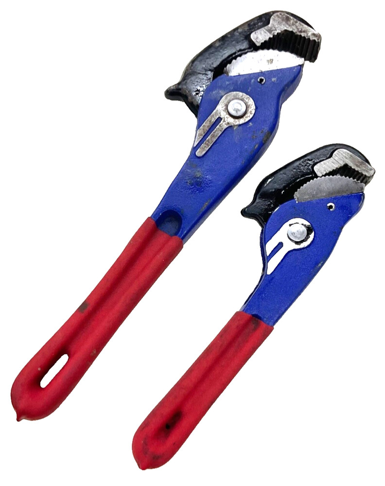 NEIKO TOOLS 10” & 14” SELF-ADJUSTING PIPE WRENCH SET