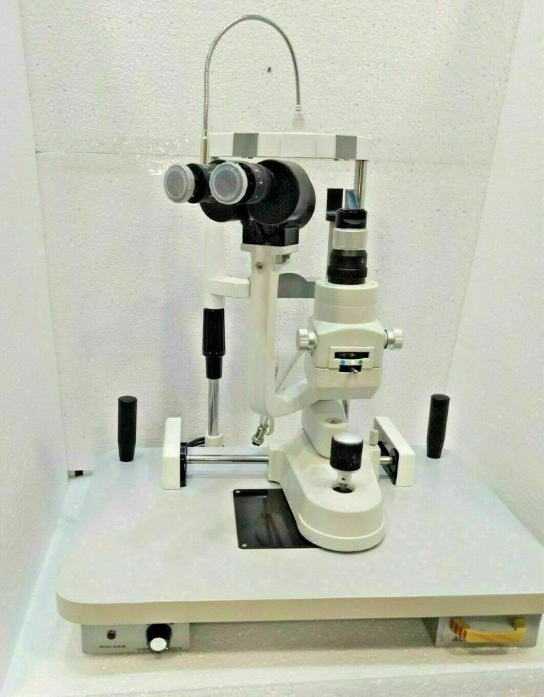 Ophthalmology 2 Step Zeiss Type Slit Lamp with Accessories b