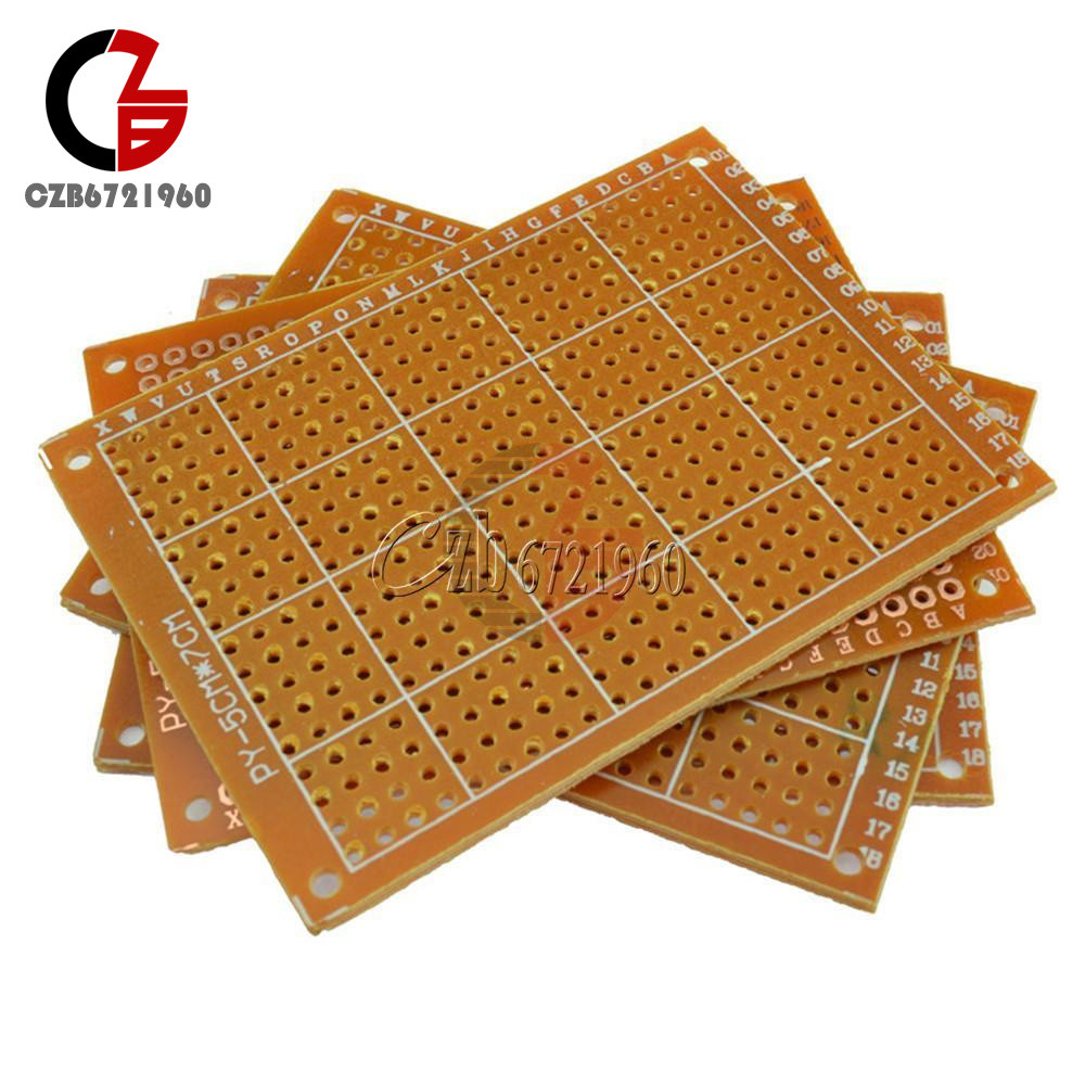 100Pcs 5 x 7 cm DIY Prototype Paper PCB Universal Board New