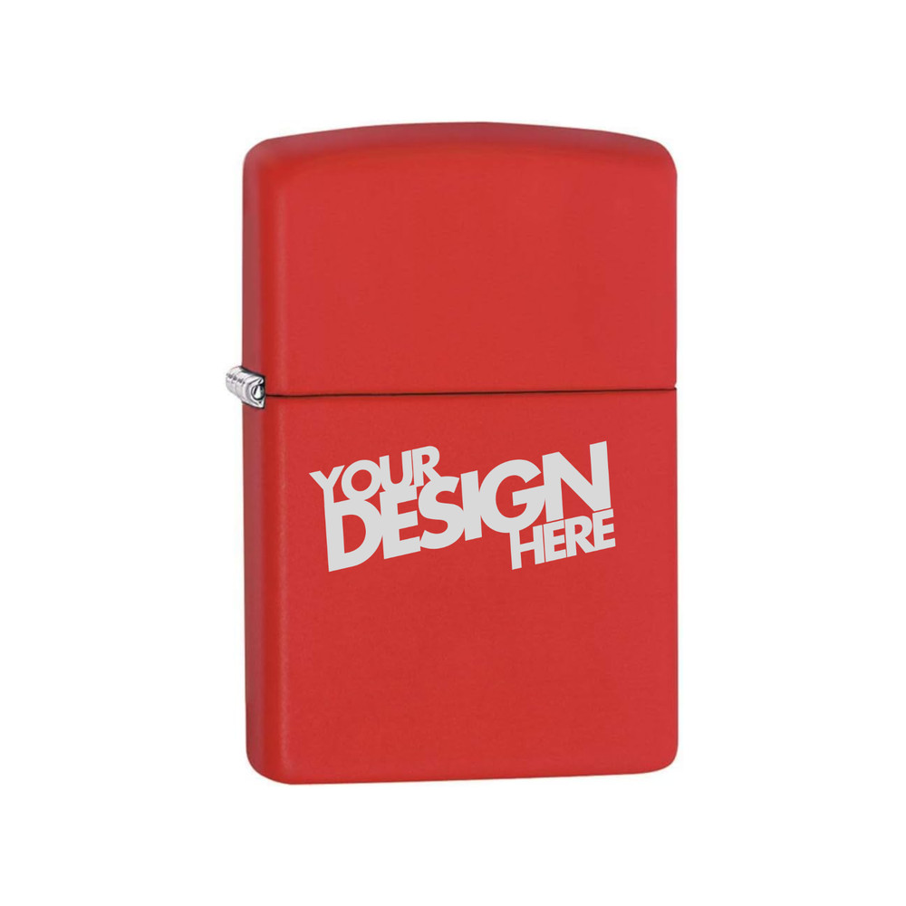 Custom Laser Engraved Zippo Classic Lighter - Multiple Colors - Personalized
