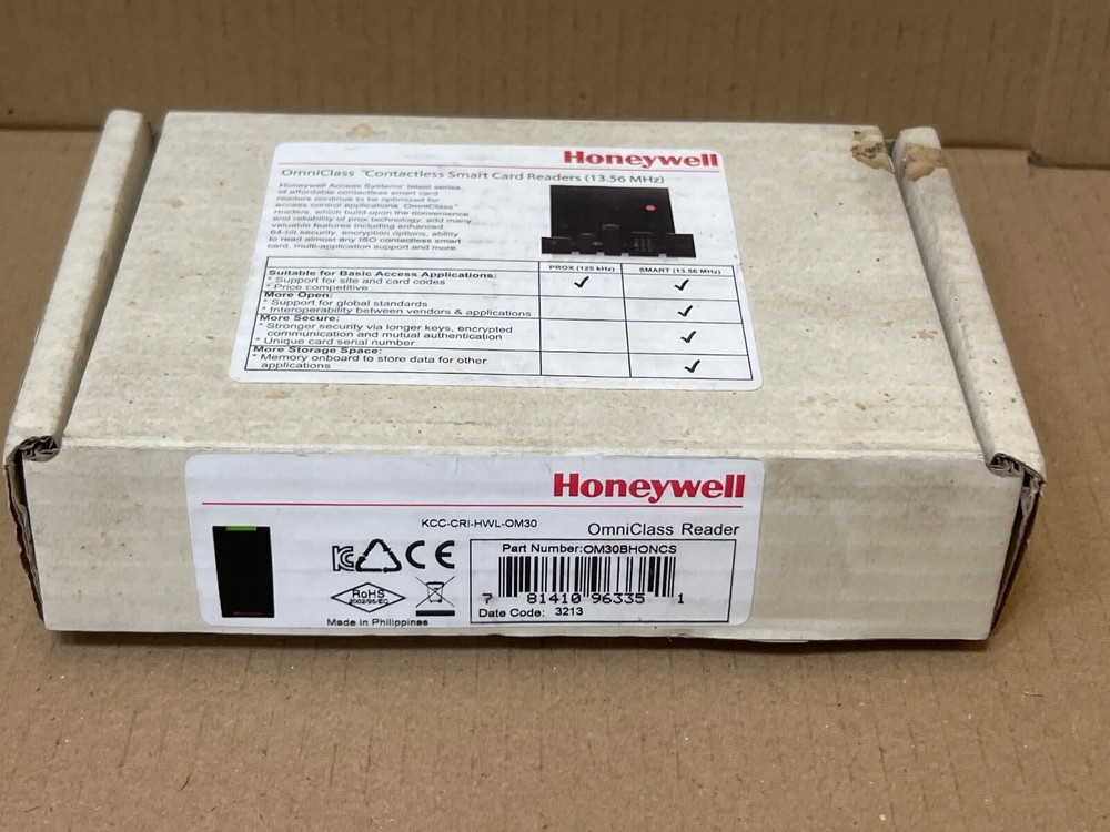 Honeywell Security OM30BHONCS OmniClass Reader