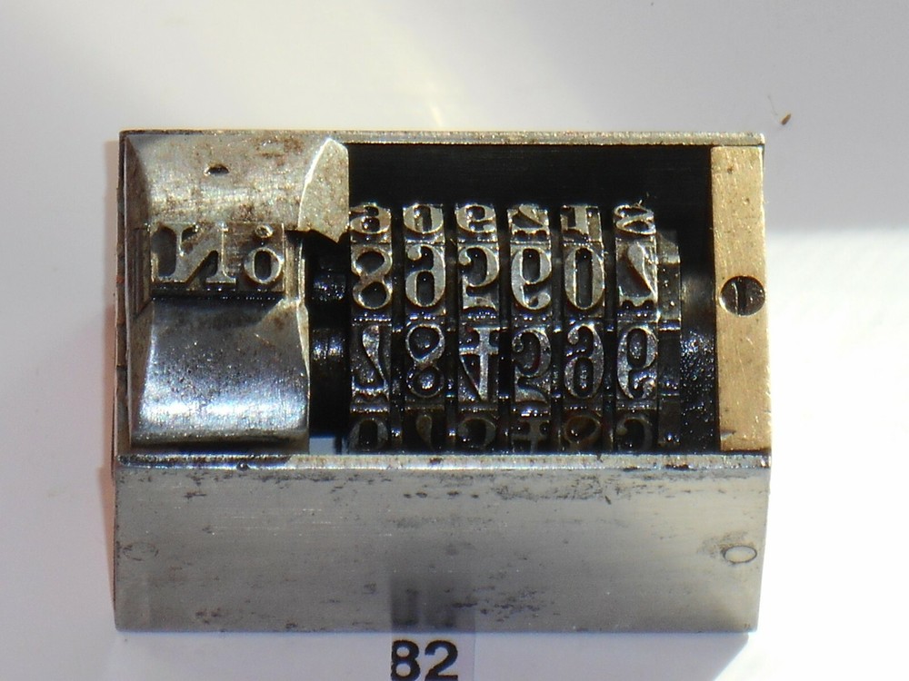 Roberts | letterpress numbering machine | 82R