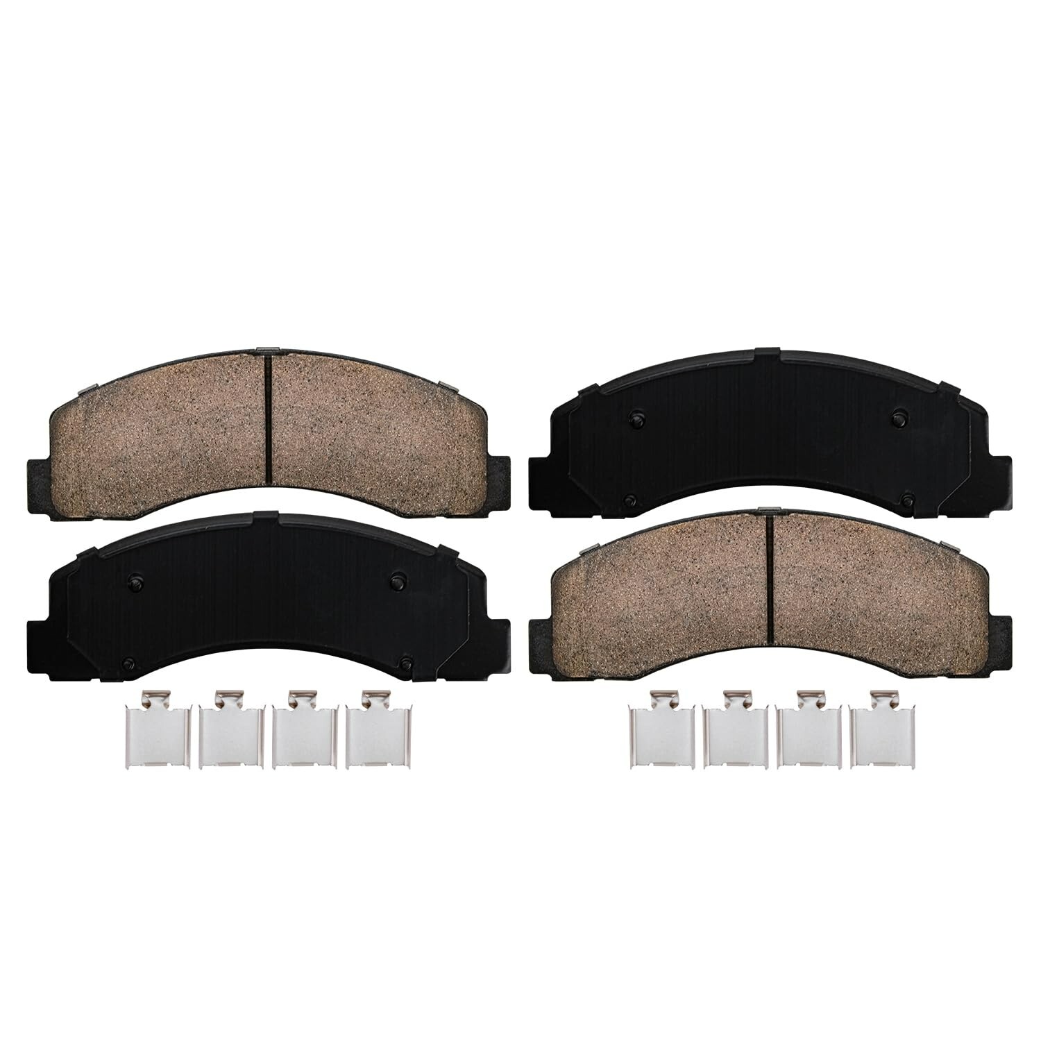 Front and Rear Left and Right Ceramic Brake Pads Kit for 2012 - 2020 Ford F-150