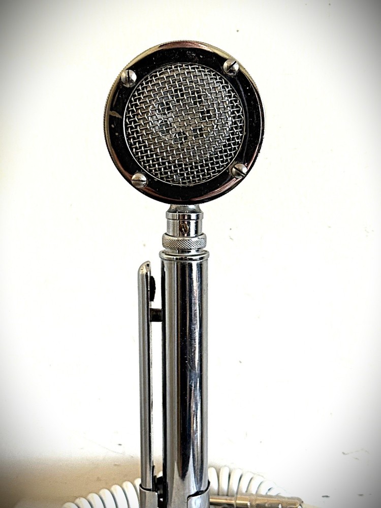 Vintage 1950's Astatic D-104 Dynamic Microphone-modified, working great (d1)